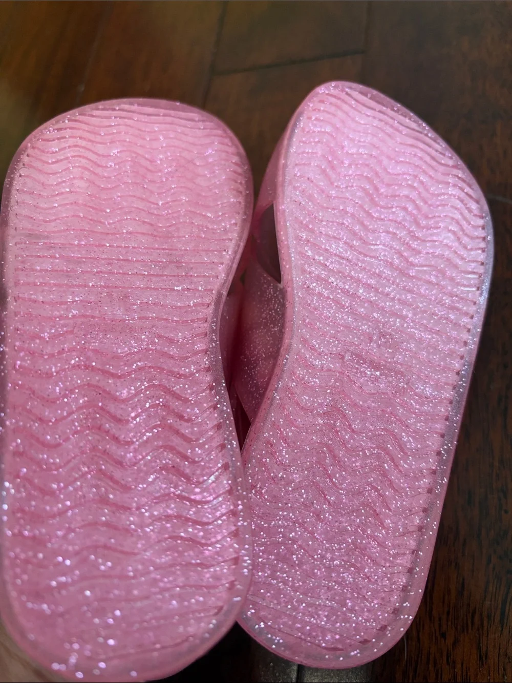 Old Navy Sparkly Pink Slingback Sandals for Kids